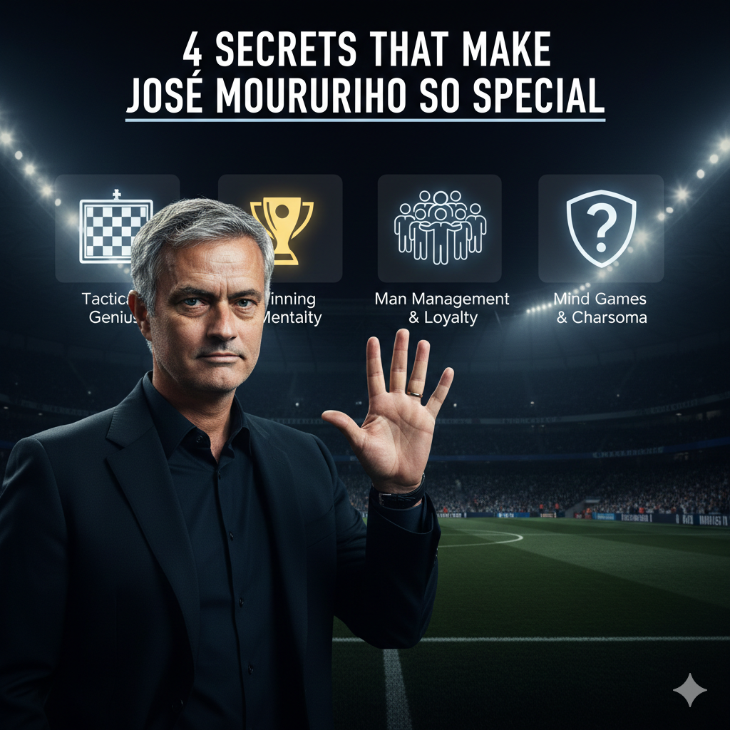 Read more about the article 4 Secrets That Make José Mourinho So Special