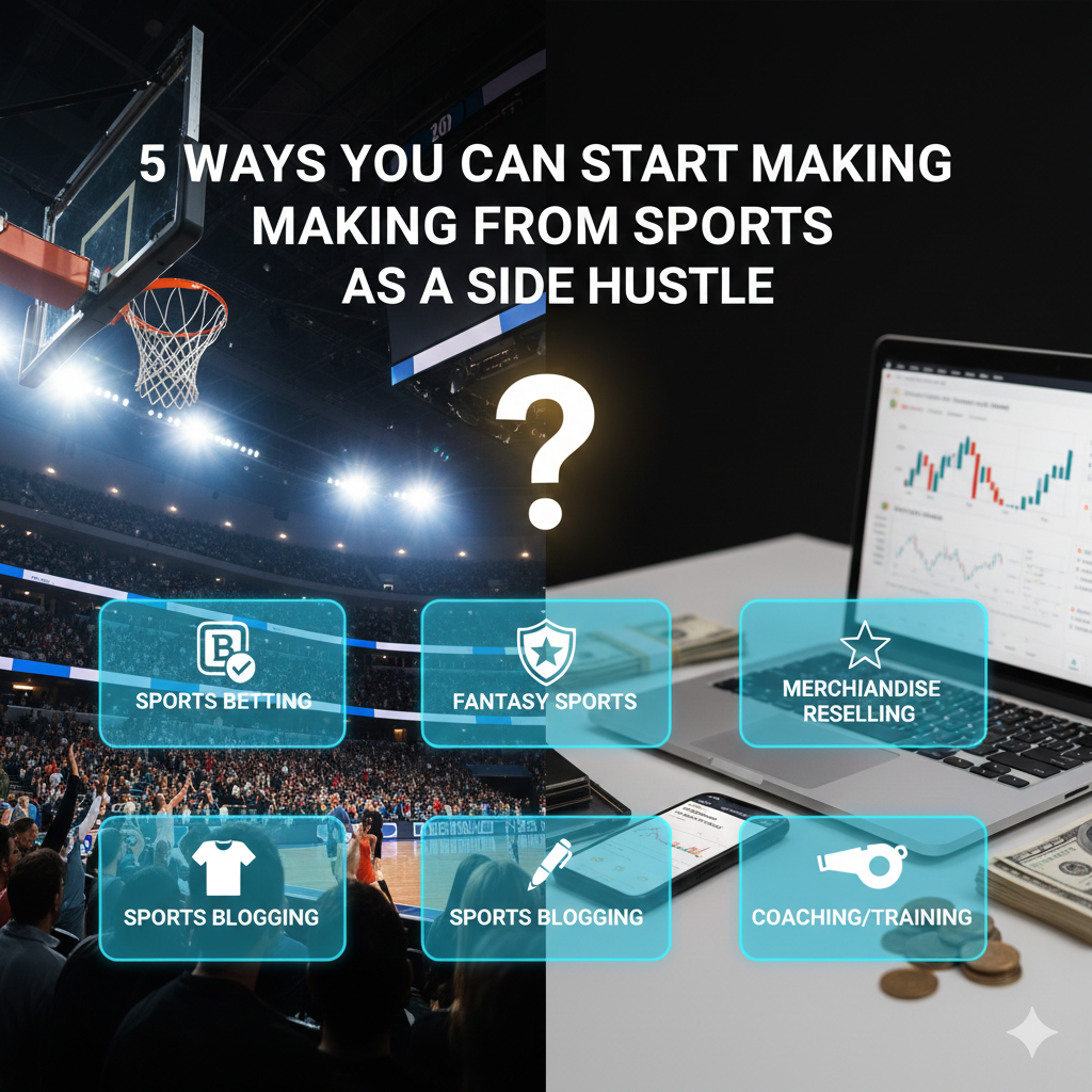 You are currently viewing 5 Ways You Can Start Making Money from Sports as a Side Hustle