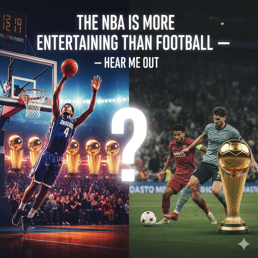 You are currently viewing The NBA Is More Entertaining Than Football — Hear Me Out
