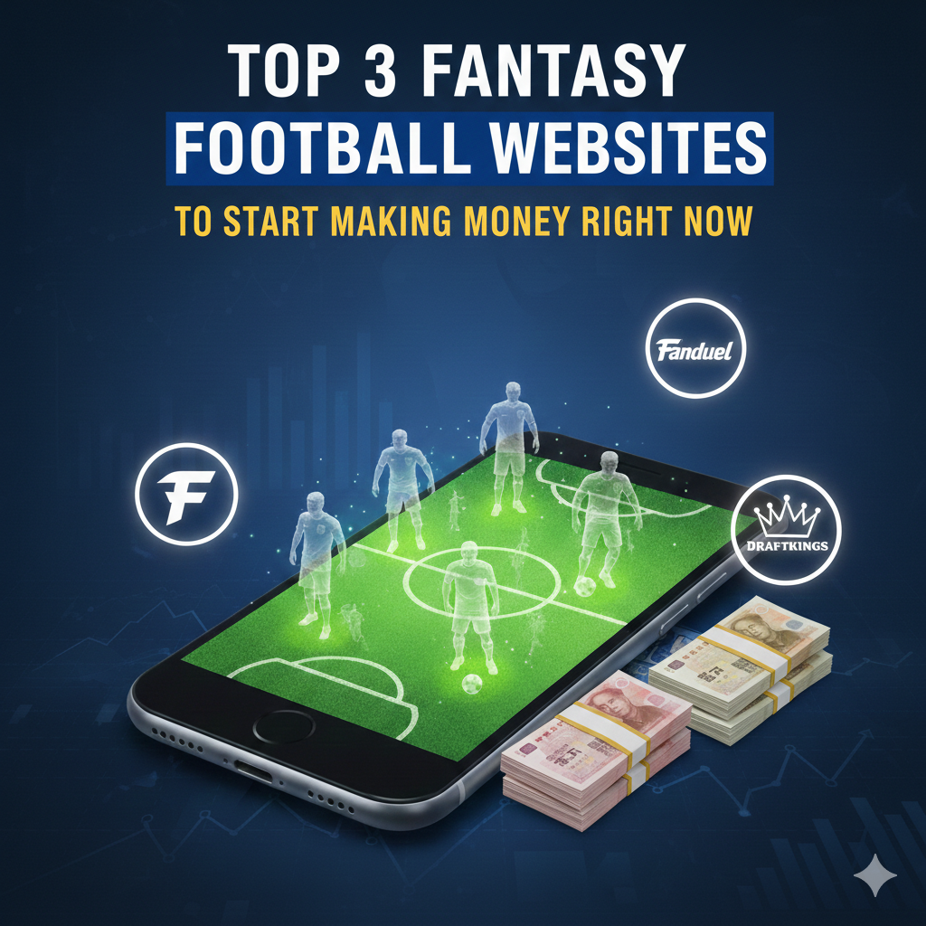 Read more about the article Top 3 Fantasy Football Websites to Start Making Money Right Now