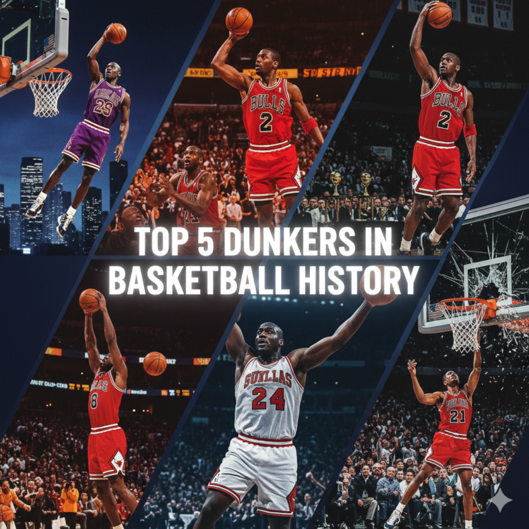Top 5 Dunkers in Basketball History