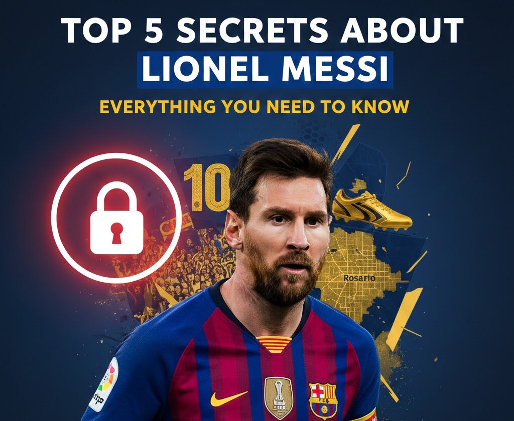 Read more about the article Top 5 Secrets About Lionel Messi: Everything You Need To Know