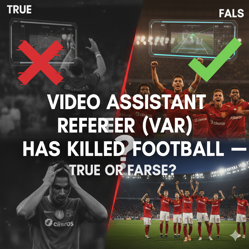 Read more about the article Video Assistant Referee (VAR) Has Killed Football — True or False?