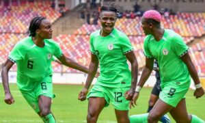 Read more about the article Super Falcons Beat Comoros 2–0! Alozie and Kanu Put Nigeria on Course for LA 2028 Olympics